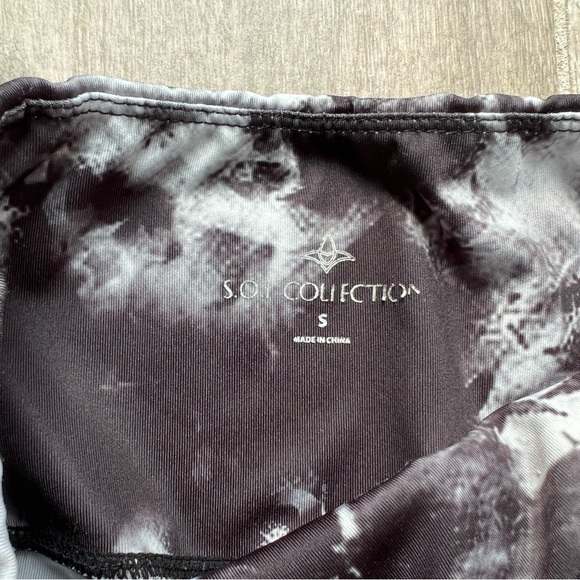 Black and white print leggings size S - Picture 3 of 3